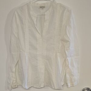 Talbots V Neck Blouse